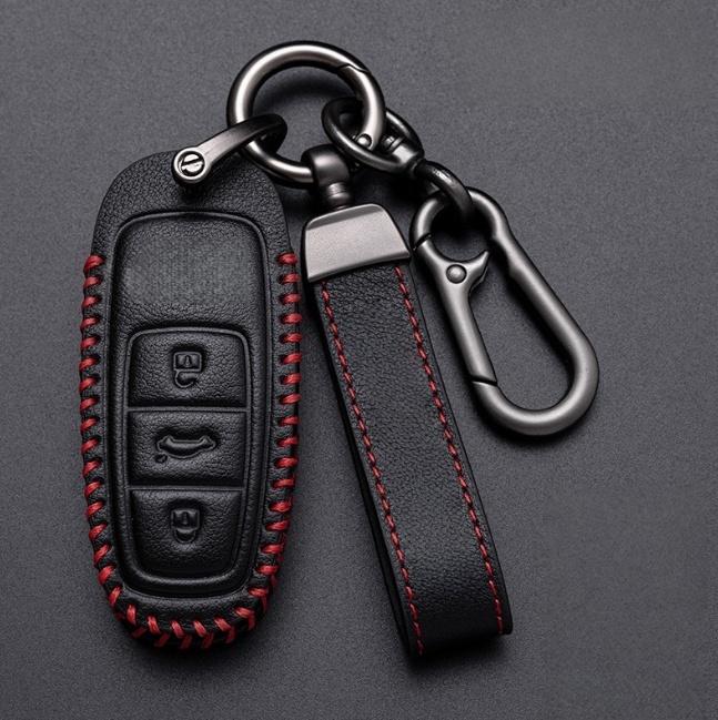 

Новий М який Чохол-Ключниця для Пульта Автомобіля для A3 A4 B9 A6 A7 4K A8 E-tron Q5 Q8 C8 D5 SQ8 Аксесуари для Захисту Ключа чорний