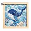 Kein Nähen Quilt Kunst No-Sew Japanisches Stoff-Set, DIY Mosaik-Sets für Erwachsene Anfänger, Gestepptes Wand-Handarbeitsprojekt Handwerk mit Rahmen & Werkzeugen, Sets, Geschenke