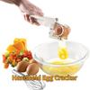 Handheld Egg Cracker, Egg Shell Remover, TV Egg Cutter, Egg Yolk Separator Kitchen Gadget