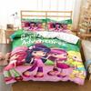 3D Print Strawberry Cartoon Shortcake Bedding Set Boys Girls Twin Queen King Size Duvet Cover Pillowcase Bed Boys Adult Bedroom