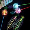 New Funny Magic Toy Sparkling Spindle Wand Amazing Rotate Colorful Bubble Shape Glow Stick Toys for Kid Children Gifts 2024