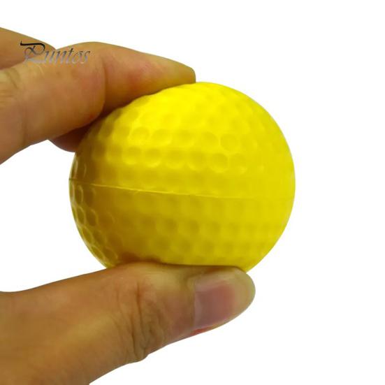 Golf Ball 2Pcs Balls Elastic High Visibility Eco-friendly Safety Sport Samp Outdoor Practice Children Toys for