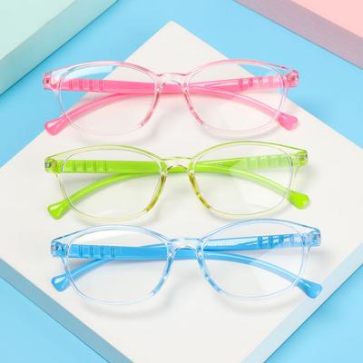 Girls Computer Online Classes Kids Glasses Comfortable Eyeglasses Ultra Light Frame Anti Blue Light