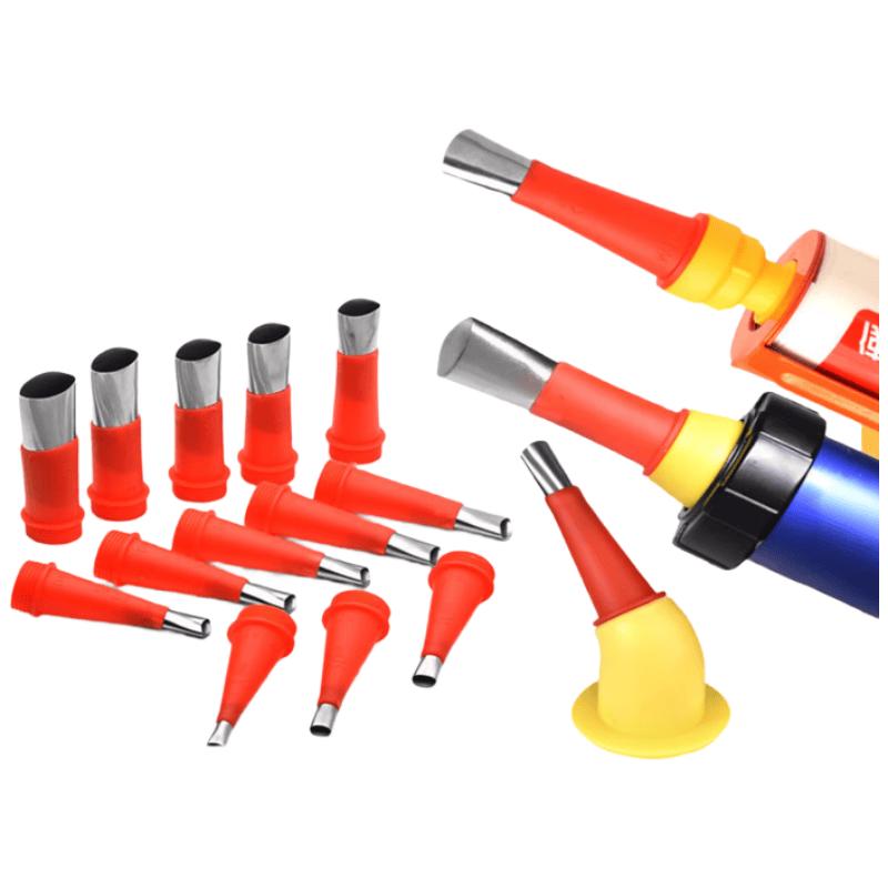 Du ao Stainless Steel Caulk Nozzle Set (24 Pcs)