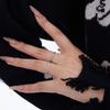 Open Stylish Adjustable Ring For Women Featuring Elegant Geometric Design And Versatile Chic Look