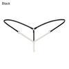 Sexy Lady Crotchless Faux Pearls String G-string Briefs Іш киім Іш