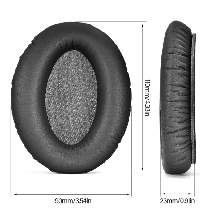 Replacement Ear Pad Ear Cushions for HD300PRO Headphones Soft Protein Leather Earpads Comfortable Earmuff Ear Pad