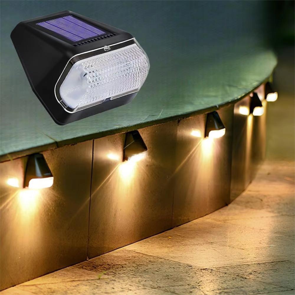 New Outdoor LED Solar Light Waterproof IP65 Night Light Hedge Rainproof Atmosphere Light For Park Stair Step Fence