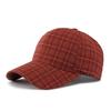 Men's Summer Plaid Baseball Cap Women's Outdoor Sunscreen Hat