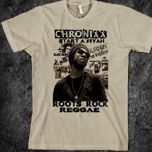 Регги, раста, джа, Ямайка, , Chronixx, Movado, Vybz Kartel, Yellowman Унисекс Футболка M