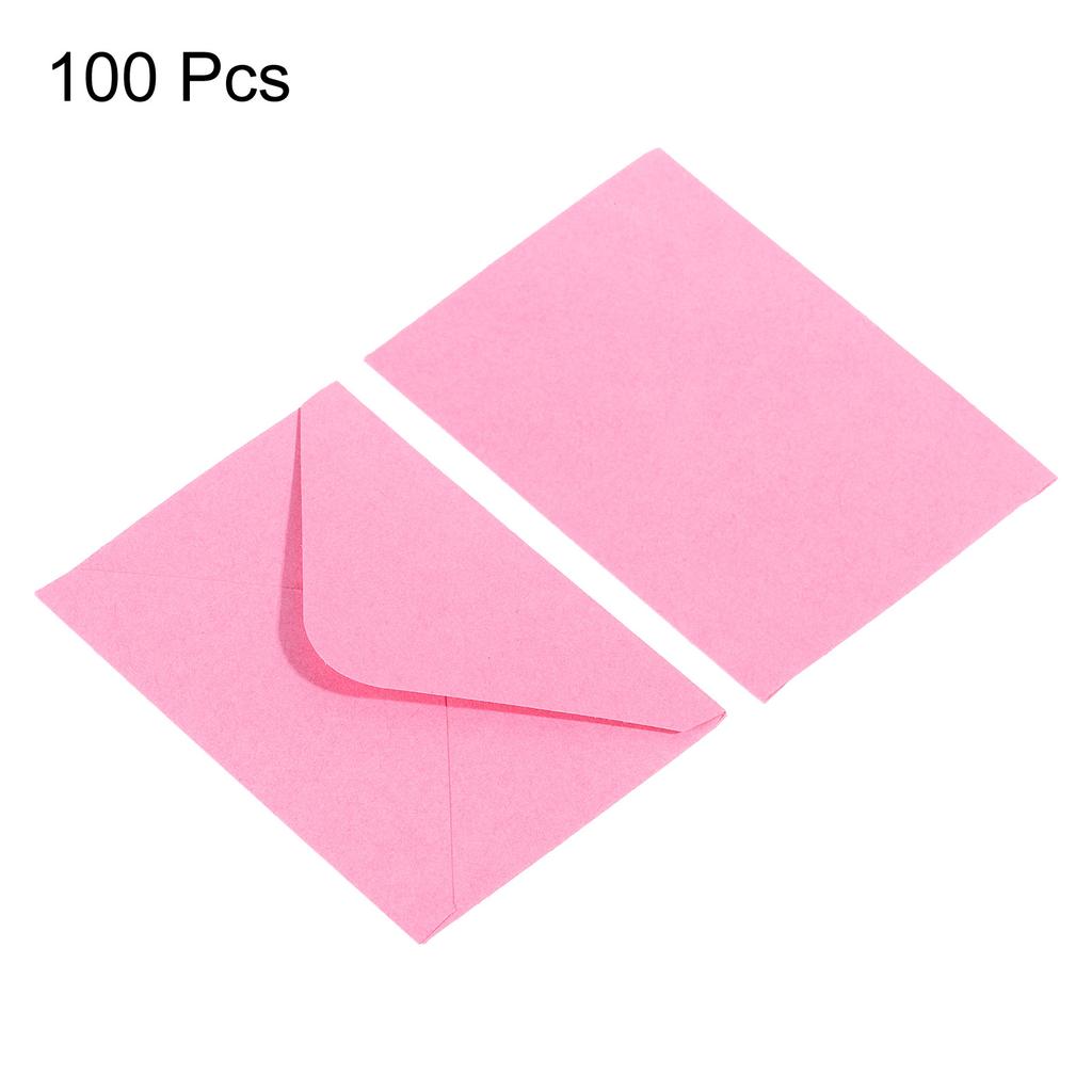 50/100Pcs Mini Paper Envelopes 10x7cm Mini Gift Greeting Card Business Card Envelope Western Envelopes for Wedding Invitation