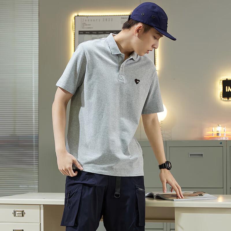 TonLion Men's Casual Short Sleeve Polo Shirt