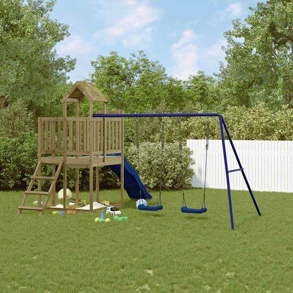 vidaXL Outdoor Playground Impregnated Pine Wood