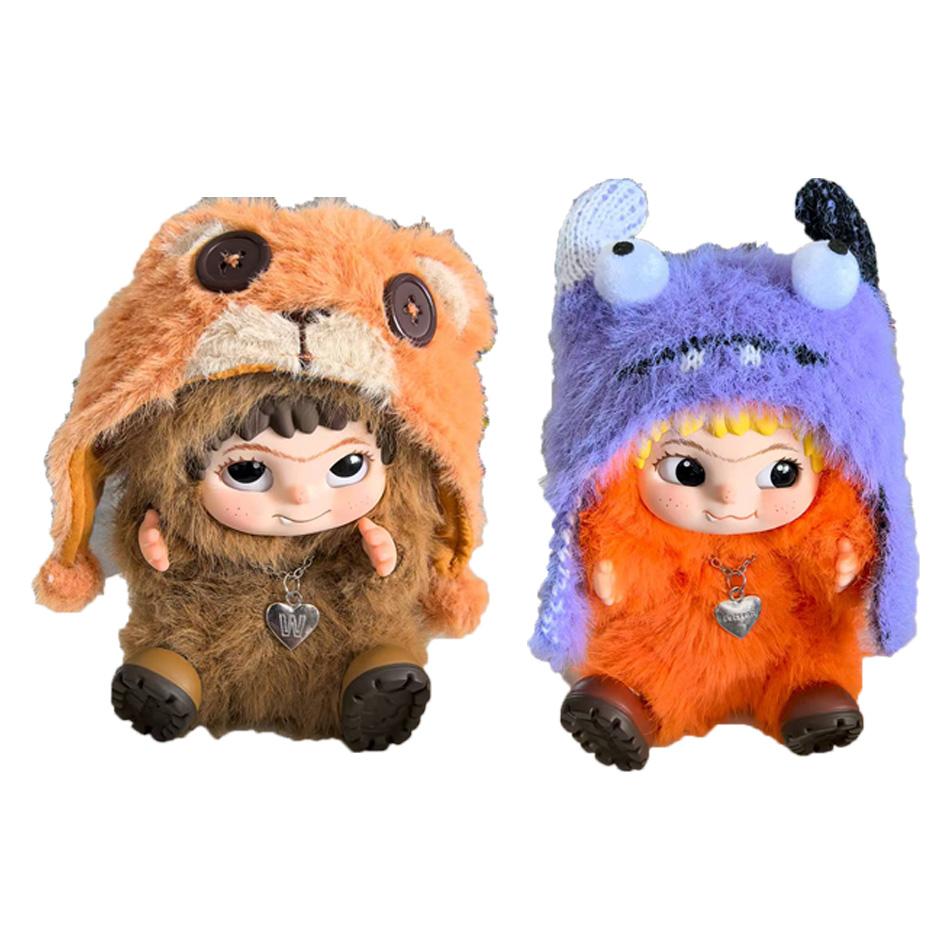 Genuine Letsvan Wakuku Mysterious Blind Box Fuzzy Trendy Fun Party Plush Collection Kid Toy Kawaii Figurine Doll Surprise Gift