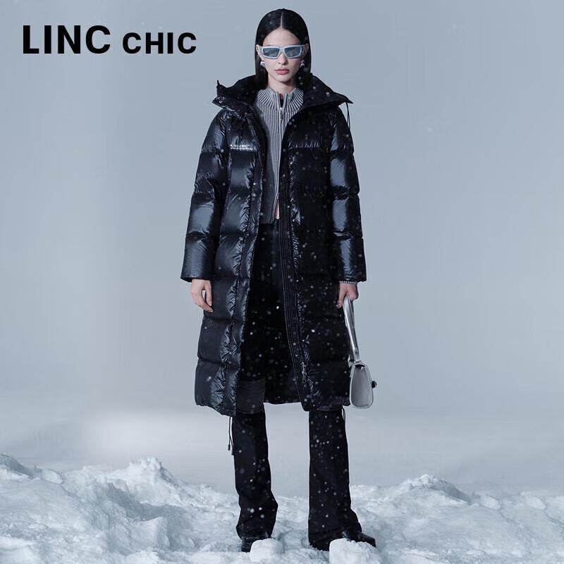 Jinyujie Women's Long 90% Goose Down Puffer Jacket