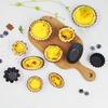Muffin-Form Kohlenstoffstahl Eierkuchen-Formen Mini Antihaft-Kuchenform Wiederverwendbar Kreative Tartlet-Backform Pizzaform