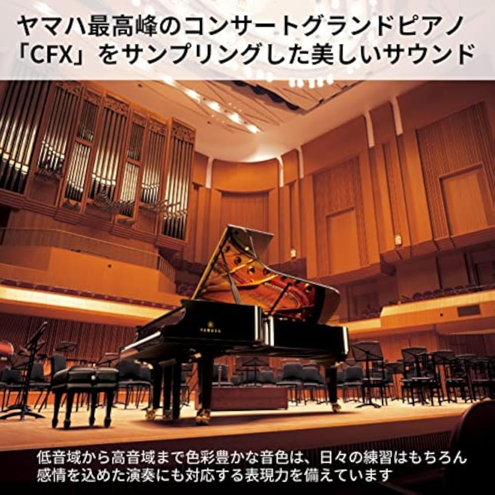 YAMAHA YAMAHA Electronic Piano 88 Keys YDP-145 ARIUS ARIUS Fixed Chair Headphone Black Wood Tone ...