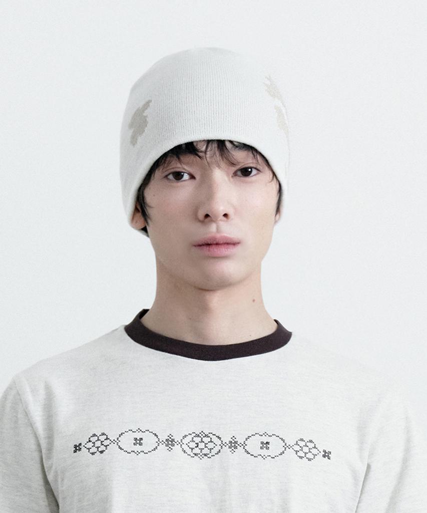 YUNE Soft Shape Beanie_[Ivory]