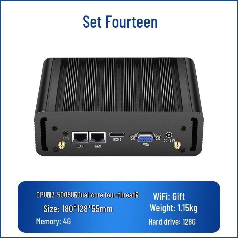Quad-Core J1900 Dual-Netzwerk Embedded Industrie-Mini-PC