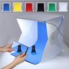 PVC Photography Tent USB Interface LED 2x5600k 2x550lm Professional 6 Background Cloth Studio Photographing Box