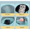 New Pet Bag Macaron Candy Color Large Capacity Shoulder Portable Breathable Cat Bag Outing Pet Backpack