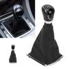 Car Manual Gear Shift Knob Dust Cover Shifter Protection PU Leather Replacement for   MK2 2