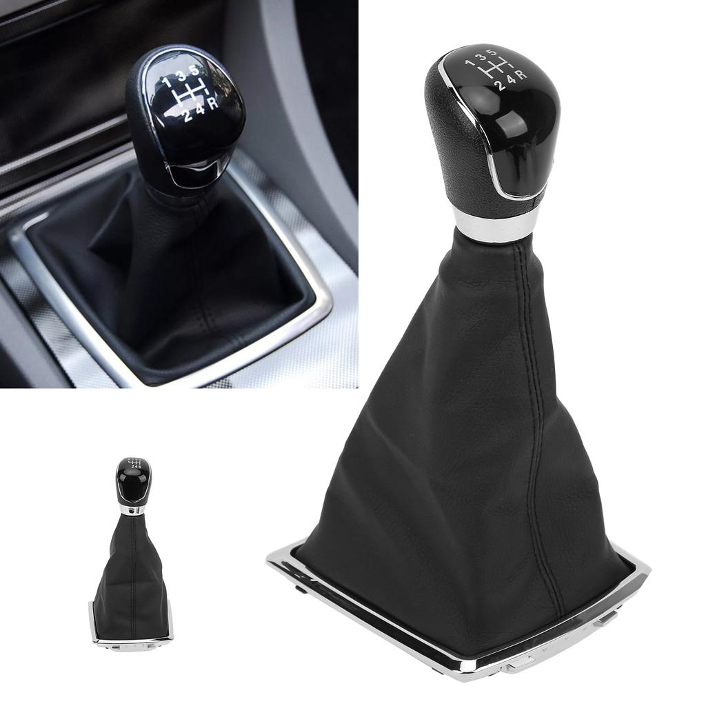 Car Manual Gear Shift Knob Dust Cover Shifter Protection PU Leather Replacement for   MK2 2