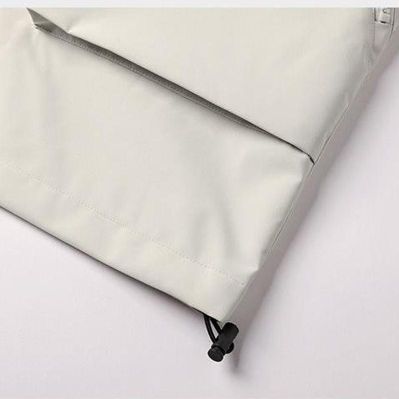 Outdoor Casual Workwear Hooded Jacket for Spring and Autumn, Plus Size Men's Fashion Plus Size Loose Jacket