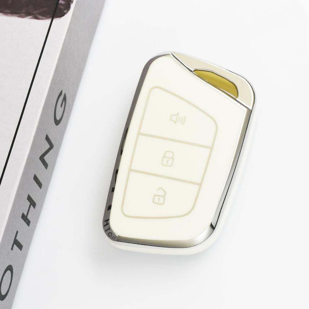 Auto Keyless Shell Protector For Jac Hunter Pickup Ievs4 Iev7S Refine S4 S7 A5 Tpu Car Remote Key Case Cover Bag Accessories