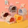 Small Animal Hammock House Hanging Tree Bed Cage Accessories Hamsters Plush Hideout Bedding Bed for Chipmunks Ferrets