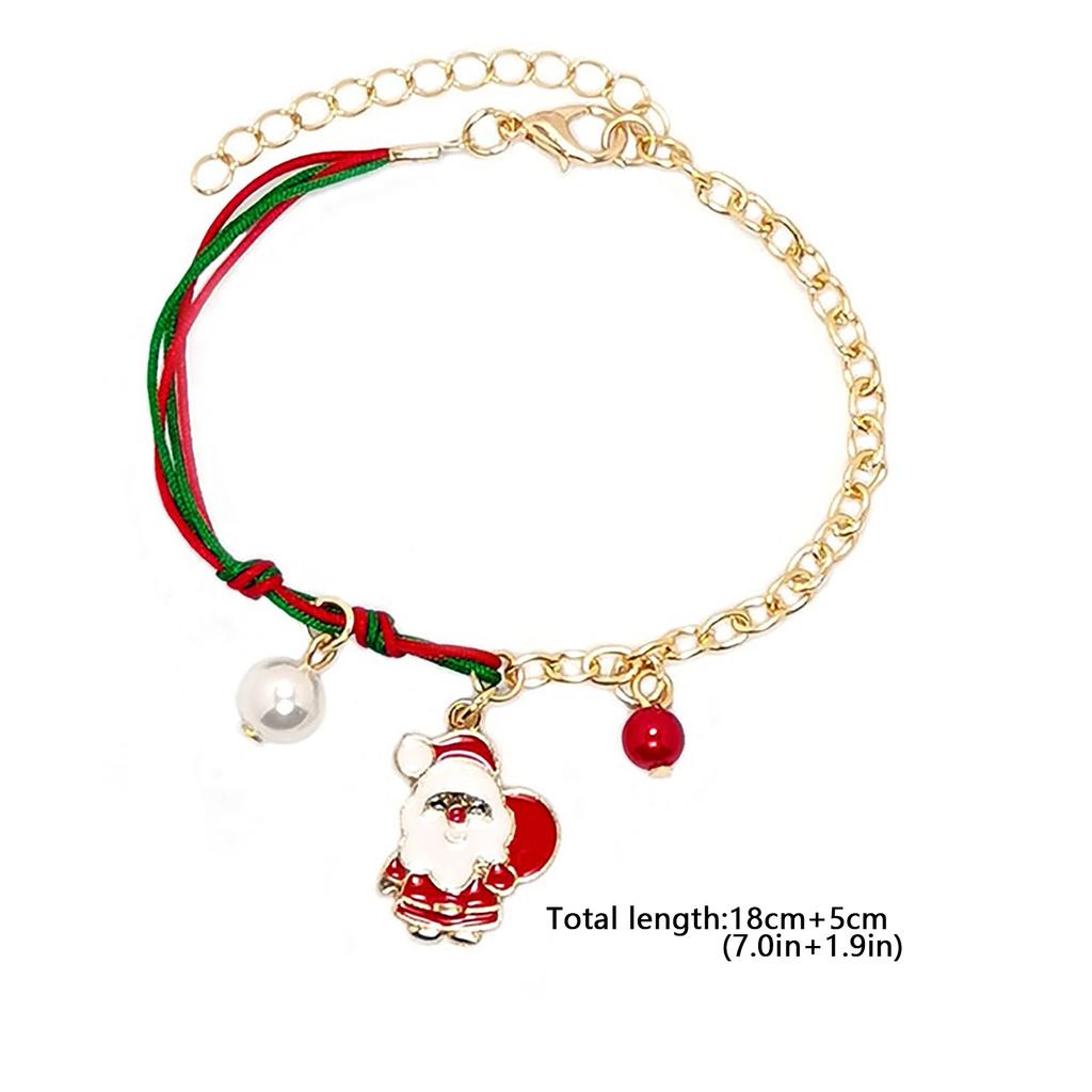 Christmas Jewelry Christmas Tree Lumber Pendant Bracelet Christmas Jewelry