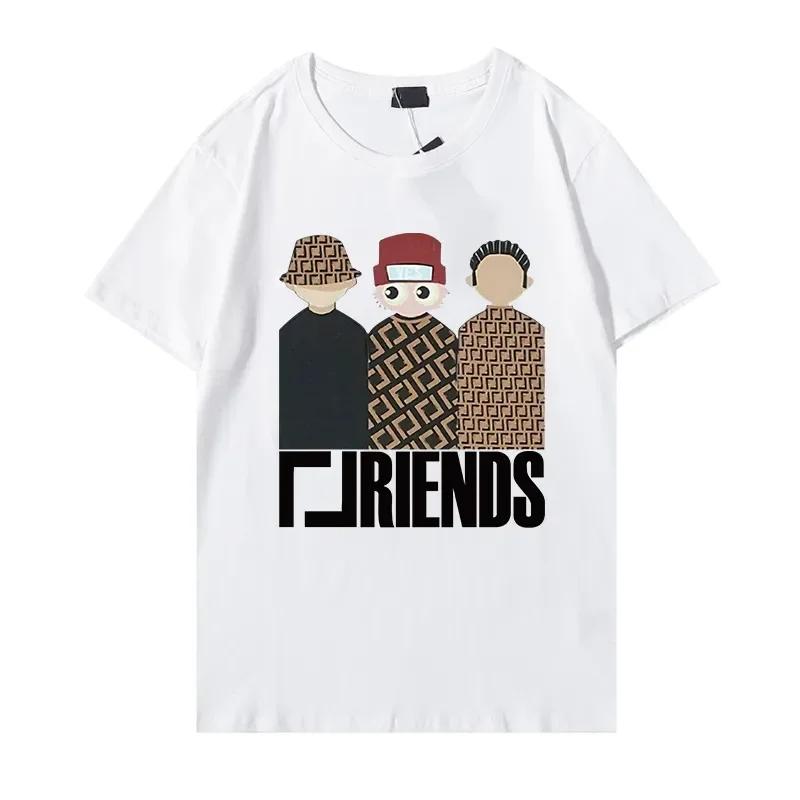Heren T-shirt Designer Heren Dames Shirt Mode T-shirt met Letters Casual Zomer Korte Mouw Koppel T-shirt Kleding