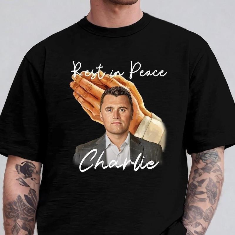 New Rip Charlie Kirk Gift For Fans Unisex S-5Xl Shirt Ss2465