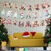 Christmas Year New Party Reindeer Banner Ribbon Holiday Decoration Supplies