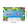 Hawaii petrecere Flamingo fundal pânză decor perete tropical Hawaiian petrecere cabină foto fundal Flamingo banner foto recuzită