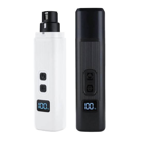 Cat Nail Grinder Quiet Pet Nail Trimmer with 2 Speed Settings Rechargeable Portable Nail Grinder with LED Light for All Cats Dogs