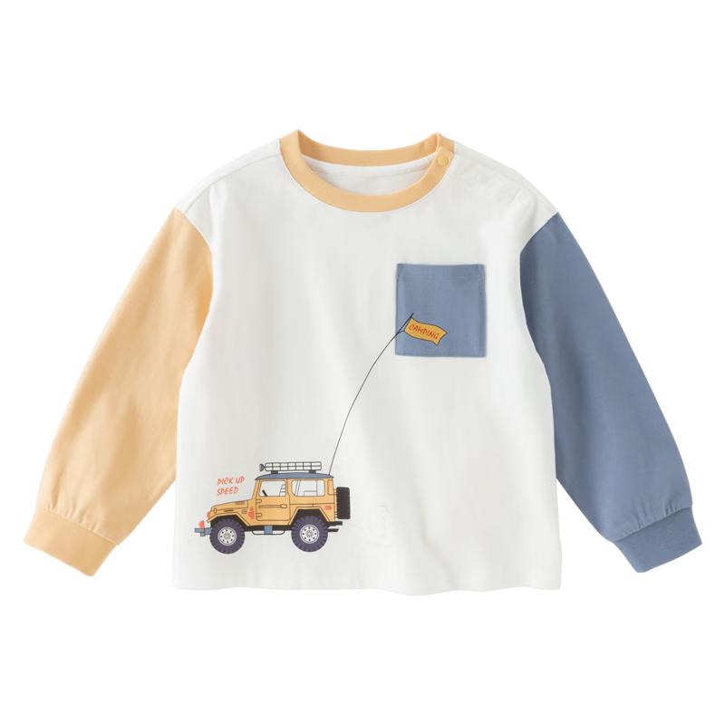 DAVE&BELLA Boys Long Sleeve Cotton T-Shirt 90cm
