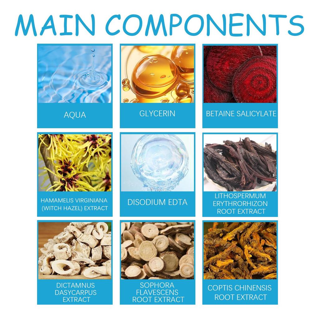 South Moon Ear Hole Care Spray Ear Hole Cleaning Anti Clogging Pain Relief Odor Removal Swelling Reduction Spray