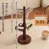 Space Saving Tree Shape Mug Holder Wooden Mug Tree Holder New Coffee Cup Mug Rack  for Kitchen