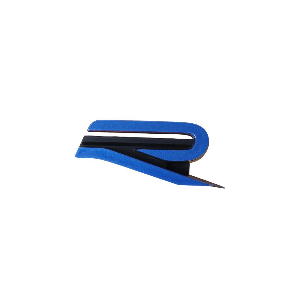1Pc 3D ABS Car Front Hood Badge Grille Buckle Styling Stickers For VW Volkswagen RLINE R Scirocco Beetle CC Auto Accessories CW8