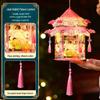 2025 Mid-Autumn Festival Handmade DIY Ancient Style Lanterns for Children - Rabbit & Flower Designs