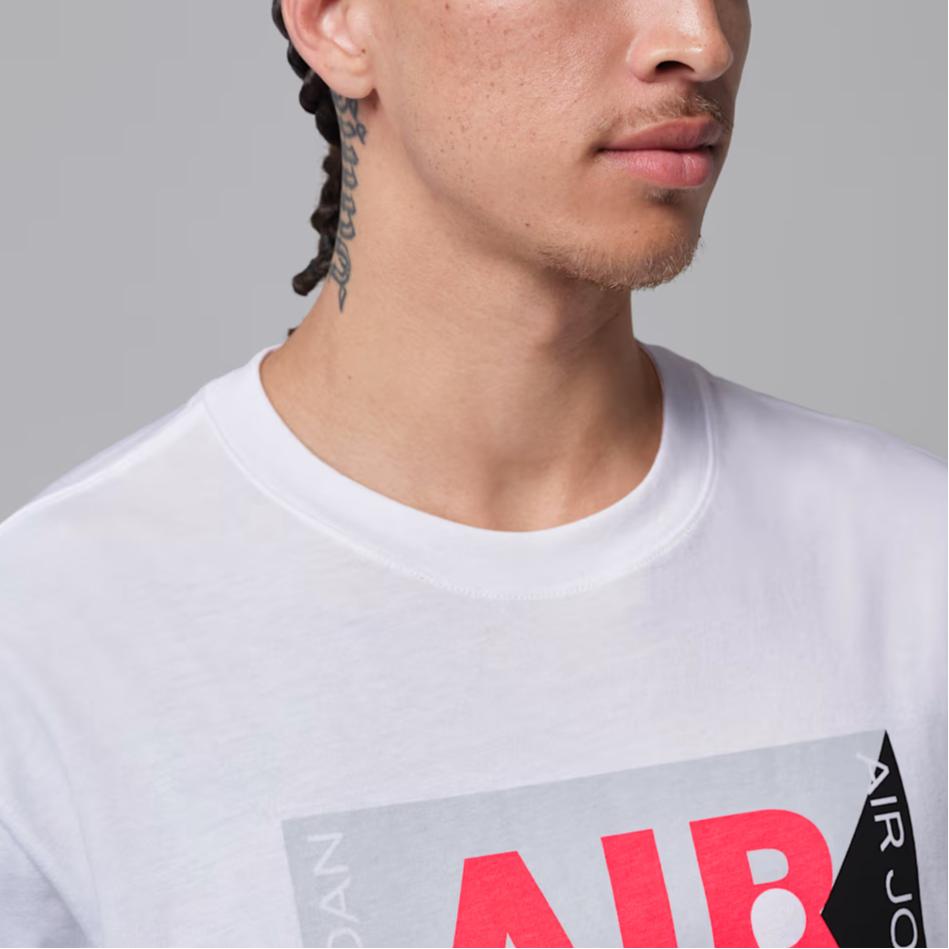 Jordan Air Graphic Cotton Crew Neck Short Sleeve T-Shirt Men tops IF3112-100