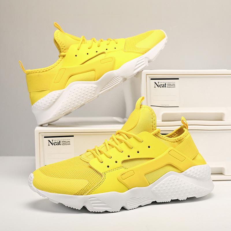 

Обувь на платформе с сеткой Повседневная сетчатая обувь, парные спортивные кроссовки для бега Мужские кроссовки для бега большого размера ebay 40 жёлтый