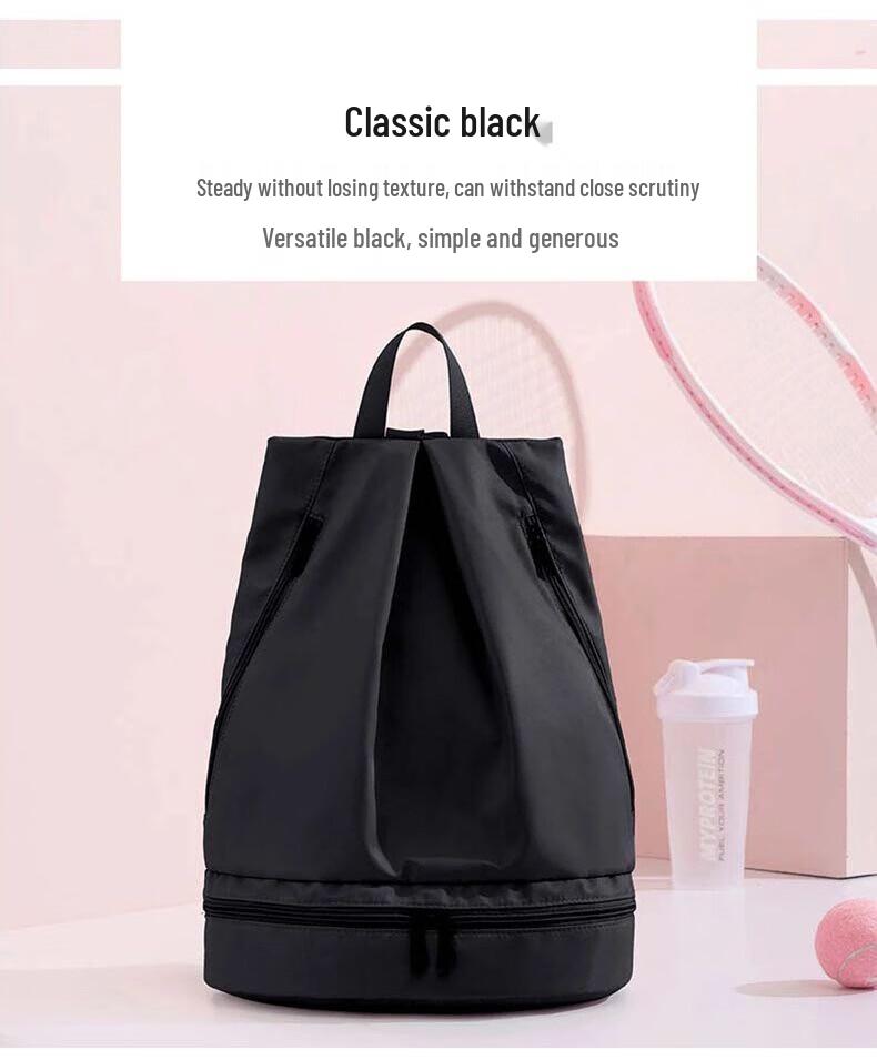 Rucsac Sport Unisex Impermeabil cu Bretele Duble de Umăr, Separare Uscat/Umed și Capacitate Mare pentru Activități de Înot sau Plajă