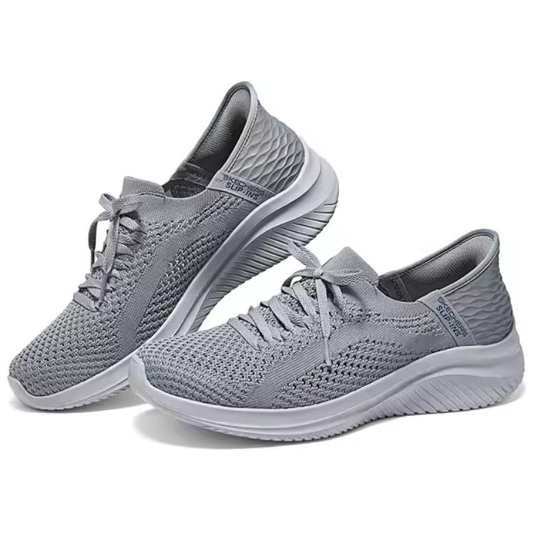 Skechers Ultra Flex 3.0 Lightweight Comfortable Durable Low-Top Casual Shoes Men Sneaker Gray 232431-GYNV