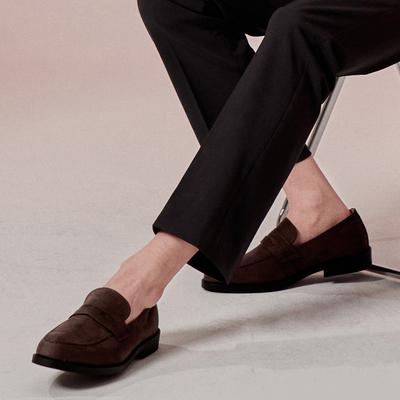 [PASCOROZEN] Carlton Suede Penny Loafer Brown [JC2305] [Shipped from Korea] 100% Authentic