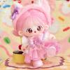 20cm Kawaii Cotton Dolls Anime Plush Stuffed Figure Bell Orchid/Green Plum/Butterfly Doll Wearable Clothing Dress Up Gifts