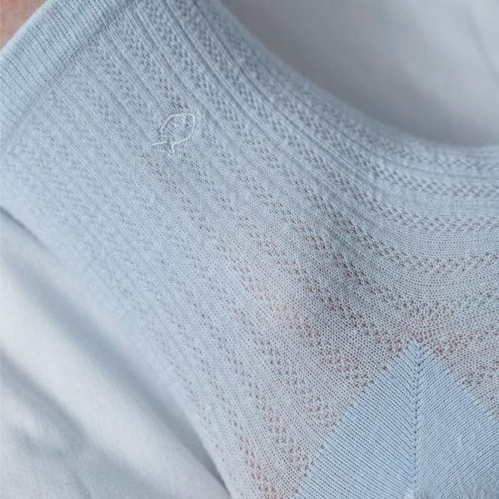 Chaussettes dentelle - billybelt - modèle intemporel - bleu pastel - taille unique - oeko-tex