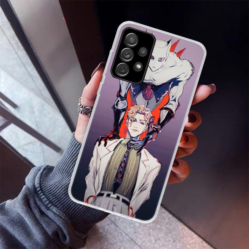 Anime JoJo Killer Queen Hard Phone Case For Samsung Galaxy A17 A57 A37 A16 A26 A36 A56 A15 A25 A35 A55 A14 A13 A54 A53 A34 A24 A