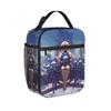 Genshin Impact Lunch Bag Game Casual Lunch Box For Adult Outdoor Picnic Portable Zipper Cooler Bag Waterproof Tote Handbags